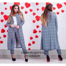 Костюм тройка Клетуля бат Костюм тройка Клетуля бат