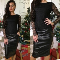 Юбка экокожа Юбка экокожа