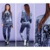 Спортивный костюм Корона бархат муар