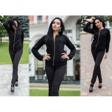 Женский костюм кофта вязка с люрексом 