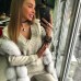 Вязанный женский костюм свитер и штаны шерсть с хлопком Вязанный женский костюм свитер и штаны шерсть с хлопком