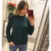 Свитер теплый женский вязка большие косы
