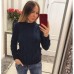 Свитер теплый женский вязка большие косы
