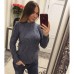 Свитер теплый женский вязка большие косы