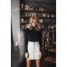 Юбка из качественной искусственной кожи