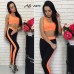Костюм Фитнес топ борцовка и лосины