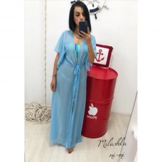 Длинная шифоновая пляжная туника Длинная шифоновая пляжная туника
