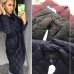 Длинное женское демисезонное пальто утеплитель холлофайбер