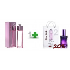 Christian Dior Addict 2 100 ml + подарочный набор Christian Dior Addict 2 50 ml, (реплика)