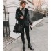Женская короткая кожаная дубленка на меху копия дубленки Zara