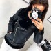 Женская короткая кожаная дубленка на меху копия дубленки Zara
