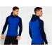 Теплая мужская толстовка с капюшоном и рукавами реглан 