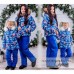 Зимний женский комплект куртка и комбинезнон Большие размеры 