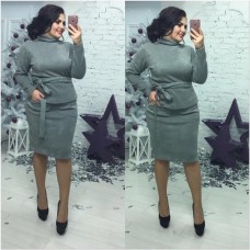 Костюм ангора кофта и юбка Батал Костюм ангора кофта и юбка Батал
