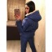 Женский лыжный костюм на овчине