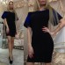 Платье оригинальный рукав