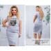 Костюм футболка и юбка в спортивном стиле