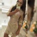 Шикарное платье  с вышивкой