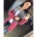 Женский теплый кардиган вязка коса