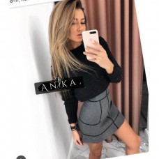 Женская теплая юбка шерсть Женская теплая юбка шерсть