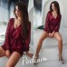 Нарядный вечерний комбинезон с пайетками