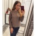 Свитер с шерстью вязка ромб