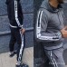Стильный мужской спортивный костюм с капюшоном Дольче Габбана (реплика ) 
