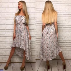 Платье сарафан асимметричное Кармен