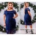 Ажурное вечернее платье Батал 
