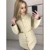 Удлиненная женская куртка воротник стойка весна осень 