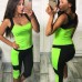 Фитнес костюм майка и капри 