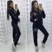 Костюм спортивный теплый с камнями Турция 