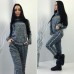 Костюм спортивный трехнитка петля меланж теплый