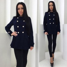 Пальто кашемир Пуговицы Пальто кашемир Пуговицы