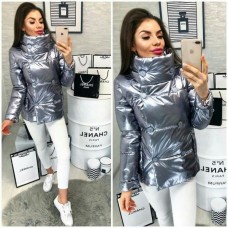 Куртка плащевка весна осень с высоким воротником Куртка плащевка весна осень с высоким воротником
