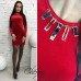 Платье с украшением