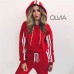 Спортивный костюм кофта с капюшоном и штаны высокая посадка с белыми лампасами