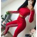 Спортивный костюм кофта топ длинный рукав и штаны высокая посадка с белыми лампасами