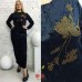 Платье Аппликация камни Swarovski бат 