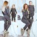 Детский теплый спортивный костюм с начесом на девочку 