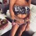 Купальник с двухсторонней пайеткой