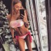 Купальник с двухсторонней пайеткой