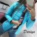 Демисезонная короткая женская стеганая курточка