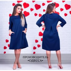 Платье Две пуговки р.54-60 Платье Две пуговки р.54-60