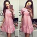 Платье коттон в полоску 853 