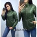 Весенняя женская куртка наполнитель силикон 80