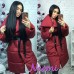 Пальто Одеяло с кожаным поясом  утеплитель силикон