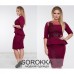 Женский костюм блузка и юбка с ажурными вставками Большие размеры