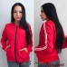 Спортивная женская куртка на синтепоне