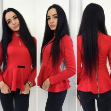 Кофта баска с украшением Кофта баска с украшением